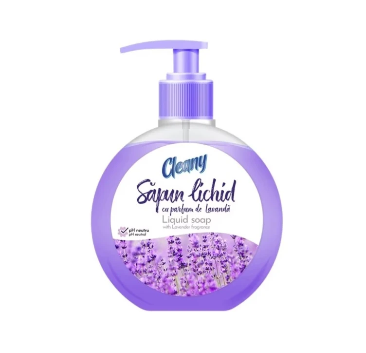 Săpun Lichid Pompă 500ML Lavandă Senzate/Cleany